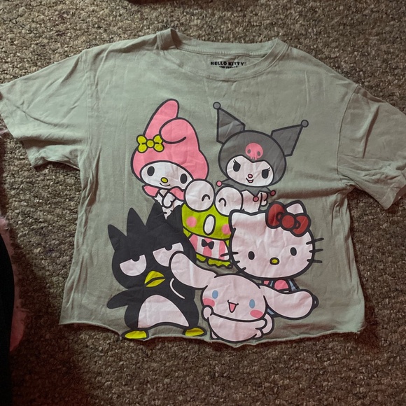 Small crop-cut tee shirt - Picture 1 of 4